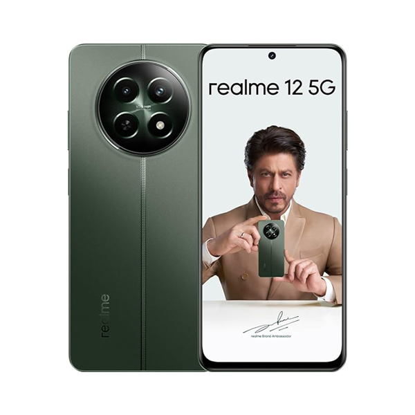 Buy Realme 12 5G 8 GB RAM 128 GB Woodland Green Mobile Phone - Vasanth and Co